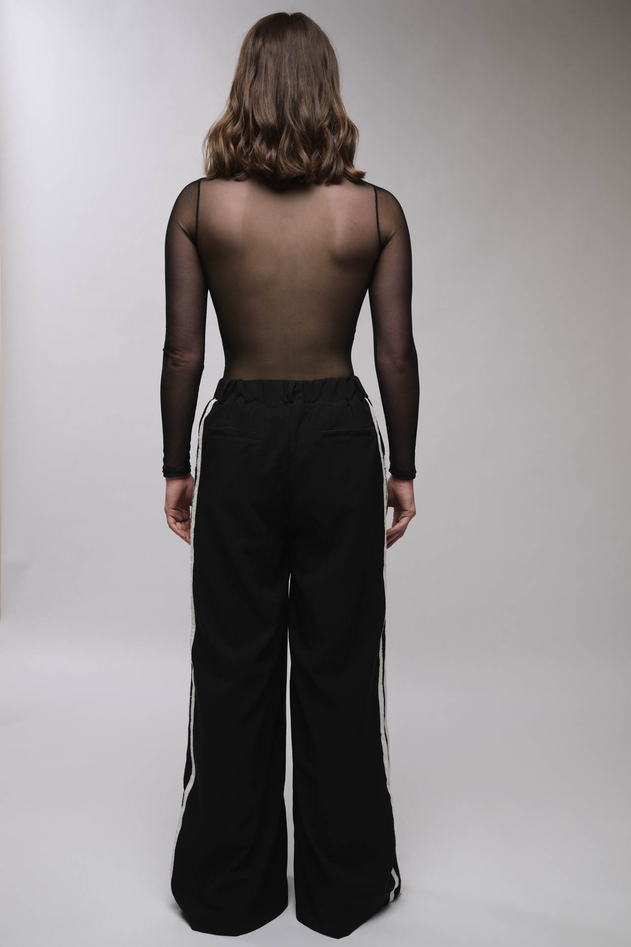 Bodysuit drapeado- Negro - Image 3
