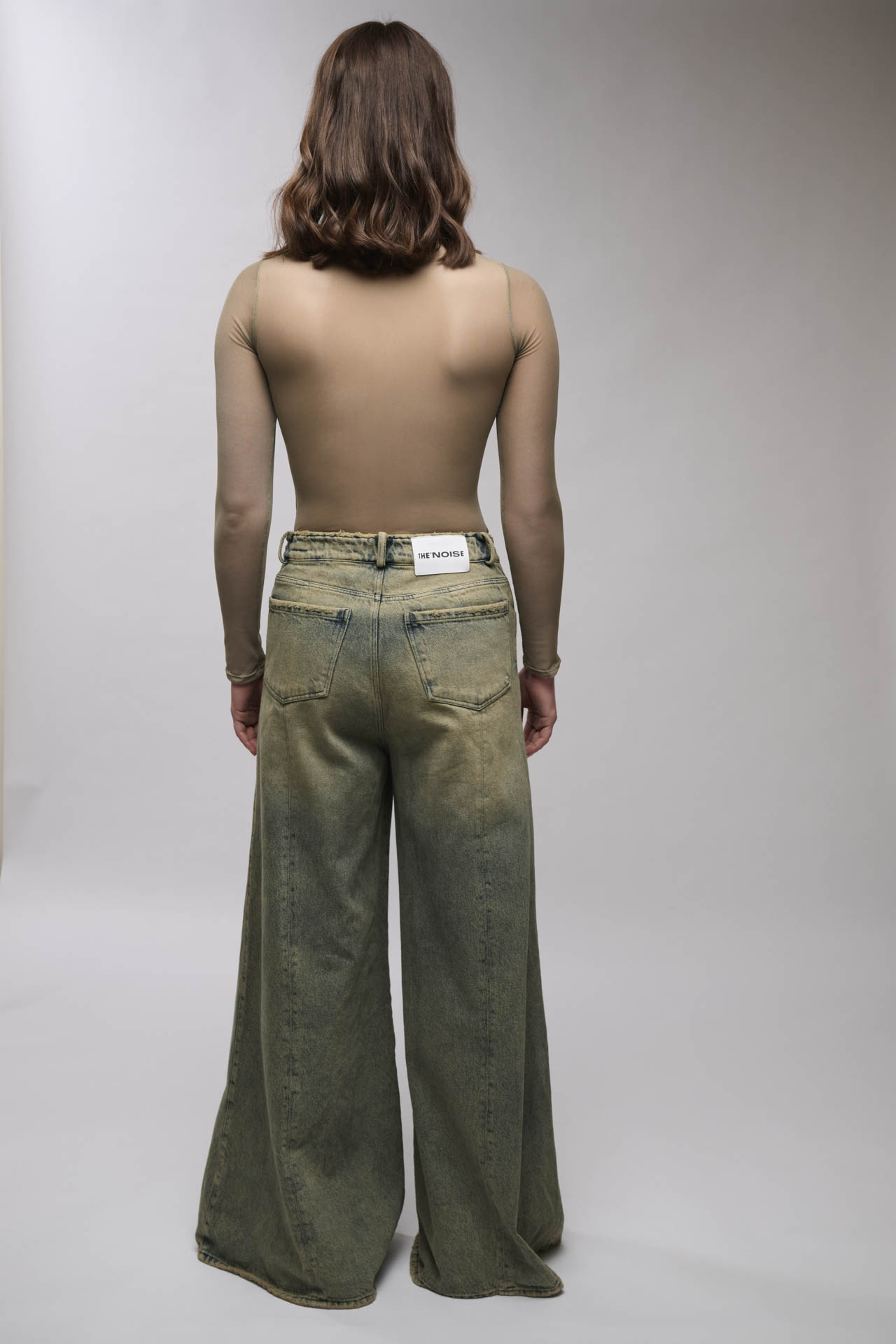 Bodysuit drapeado- verde - Image 5