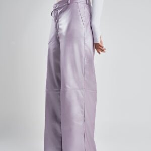 Metallic lilac Baggy Pants