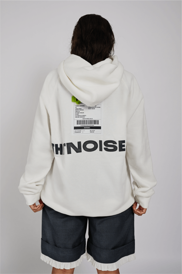 Hoodie- Ivory. - Image 2