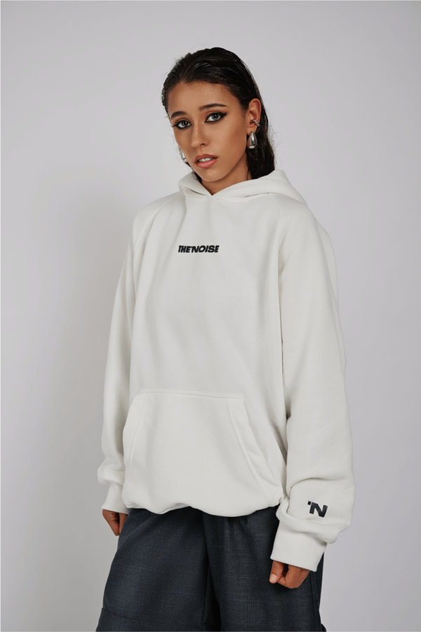 Hoodie- Ivory.