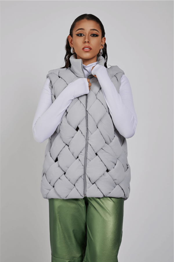 Interlocked vest - Grey - Image 3