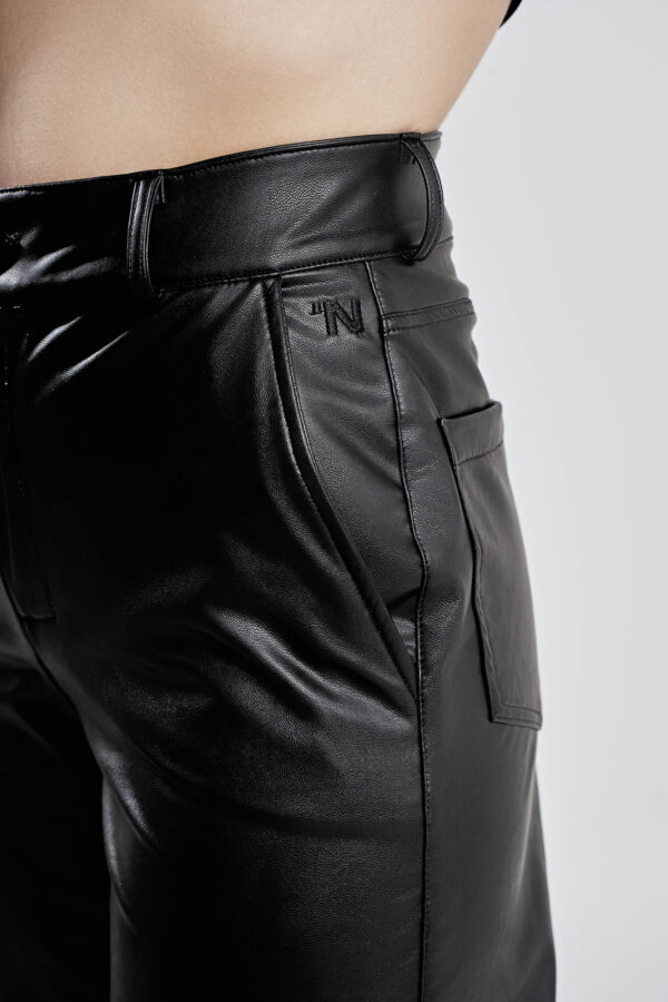 Metallic Black-Silver- Baggy Pants - Image 3