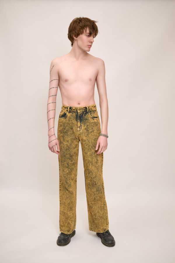 Brick Denim Pants - Image 5