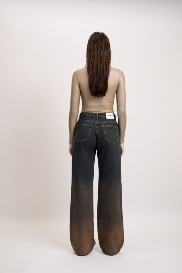 Faded Denim Pants - Image 2