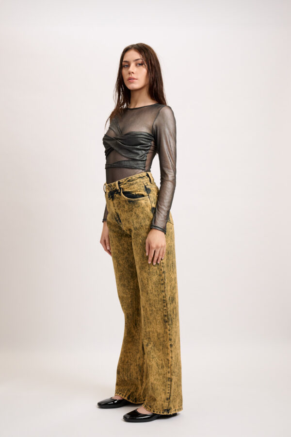 Brick Denim Pants - Image 3